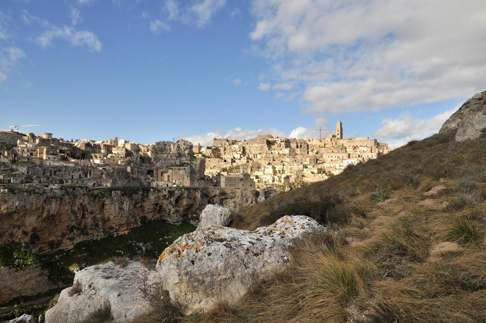 16Sassi Apartment Matera Bagian luar foto